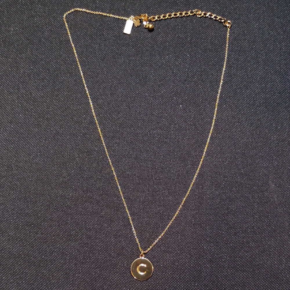Kate Spade Gold Initial Pendant Necklace